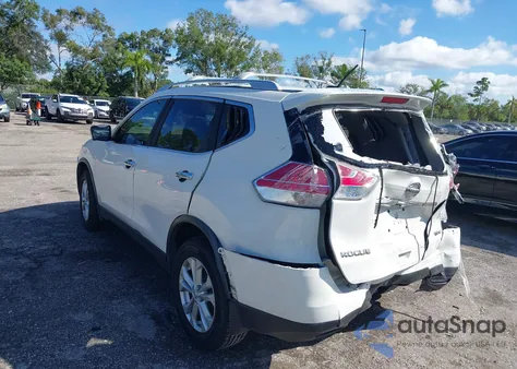 2016 Nissan Rogue Sv z USA, uszkodzony, nr VIN JN8AT2MV1GW141412